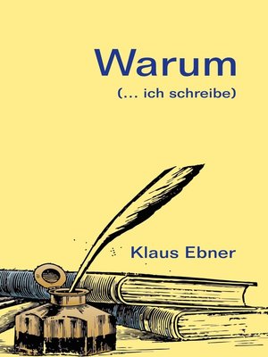 cover image of Warum